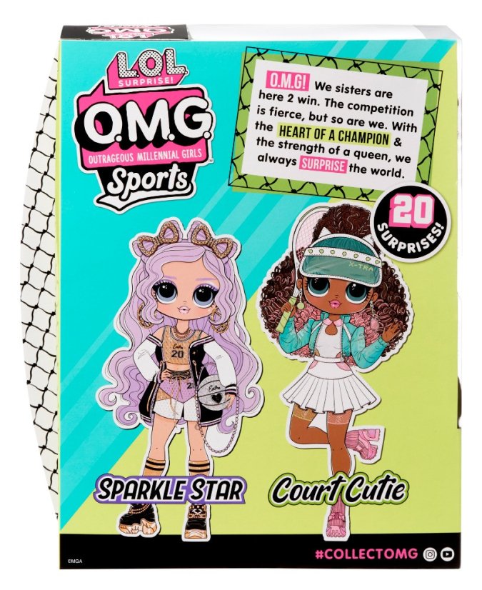L.O.L. Surprise! OMG Veľká ségra športovkyňa Court Cutie - séria 3