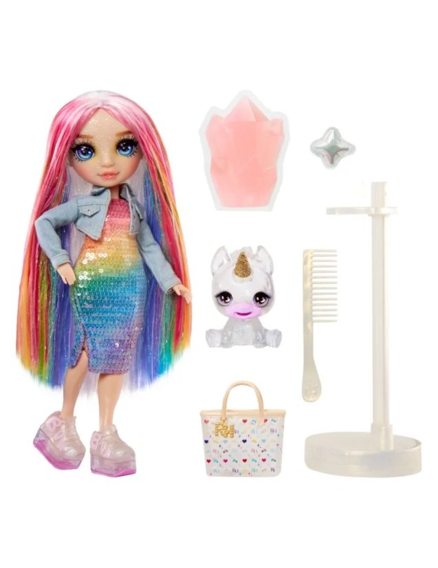 Rainbow High Fashion bábika so zvieratkom - Amaya Raine