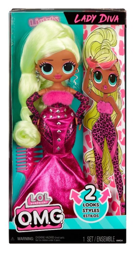 L.O.L. Surprise! OMG Veľká sestra, 2 outfity – Lady Diva