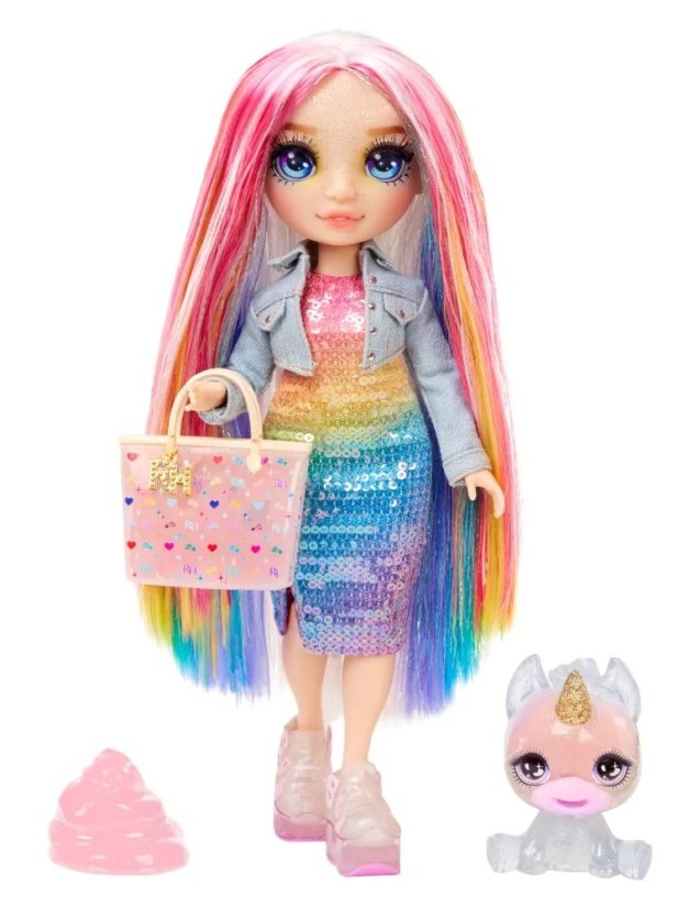 Rainbow High Fashion bábika so zvieratkom - Amaya Raine