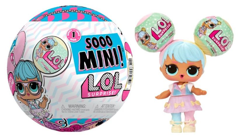 L.O.L. Surprise!  Sooo Mini! Bábika s drdolčekmi